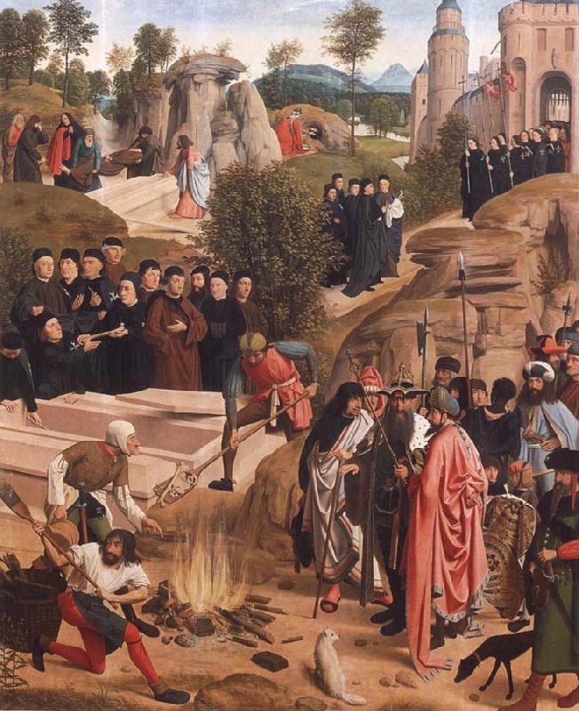 Geertgen Tot Sint Jans The fate of the earthly remains of St Fohn the Baptist Spain oil painting art